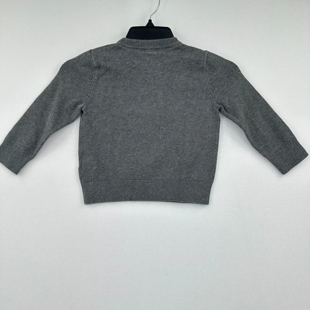 Baby Gap Disney Mickey Mouse Sweater Kids 3T‎ Gray Vacation Cruise Cool Kid Cali